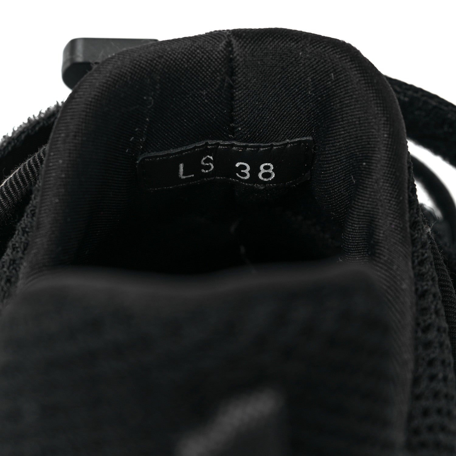 Christian Dior Shiny Oblique Technical Fabric Nylon Womens D-Wander Sneakers 38 Black 8 of 8
