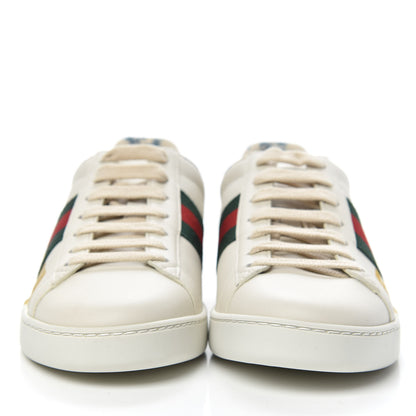 Gucci X SEGA Calfskin Ayers Web Guccy Womens Ace Sneakers 35.5 White 2 of 9