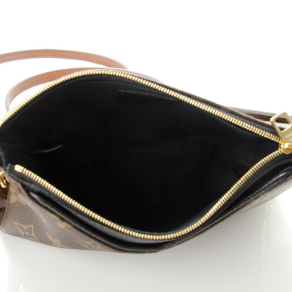 Louis Vuitton Monogram Pallas Clutch Black 5 of 8