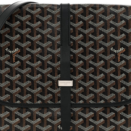 Goyard Goyardine Belvedere II MM Messenger Bag Black 7 of 10