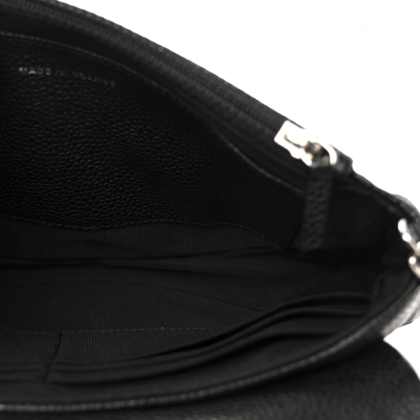 Caviar Half Moon Wallet On Chain WOC Black