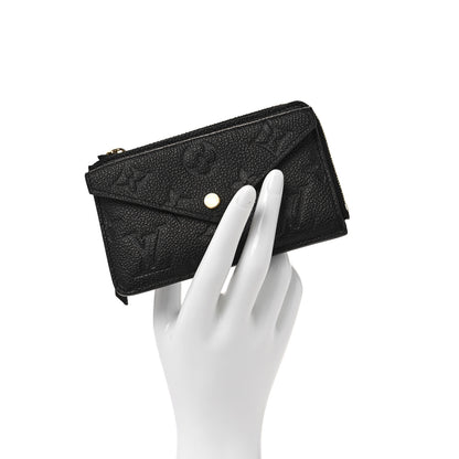 Louis Vuitton Empreinte Recto Verso Card Holder Black 2 of 8