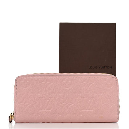 Louis Vuitton Empreinte Clemence Wallet Rose Ballerine 8 of 9