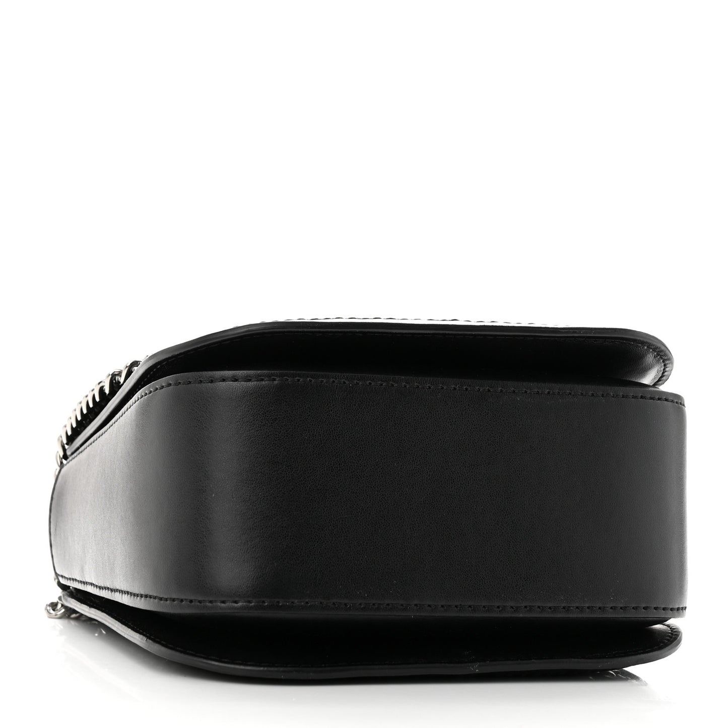 Eco Alter Nappa Woven Mini Falabella Box Shoulder Bag Black