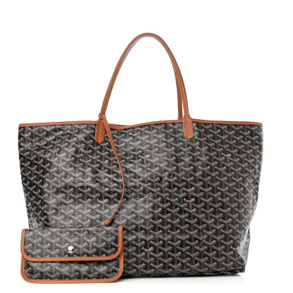 Goyard Goyardine Saint Louis GM Black Gold 1 of 11