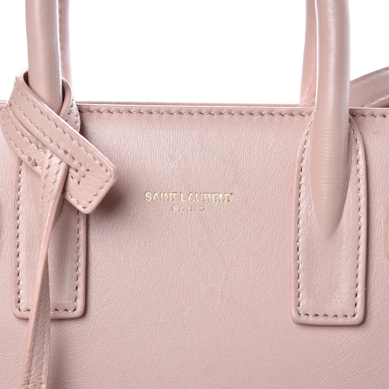 Saint Laurent Calfskin Nano Sac De Jour Pale Pink 10 of 15