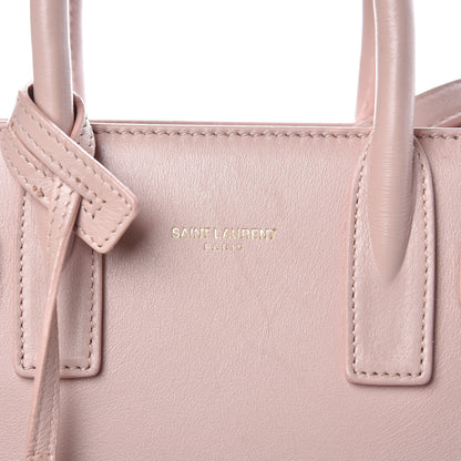 Saint Laurent Calfskin Nano Sac De Jour Pale Pink 10 of 15