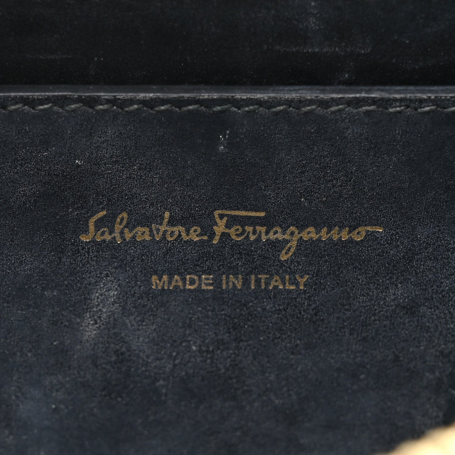 Salvatore Ferragamo SALVATORE FERRAGAMO Calfskin Quilted Gancini Camera Bag Black 6 of 13