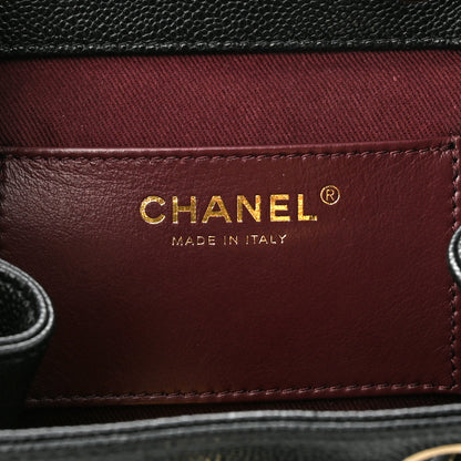 Chanel Caviar Quilted Mini Business Affinity Backpack Black 6 of 10