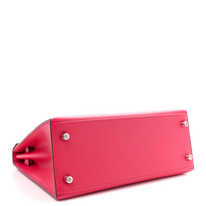 Hermes Epsom Kelly Sellier 25 Rose Extreme 4 of 12
