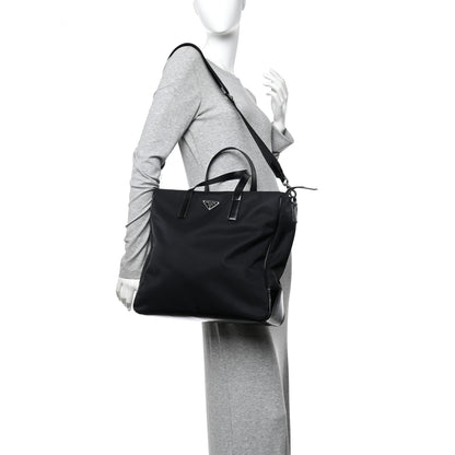 Prada Re-Nylon Spazzolato Tote Black 2 of 10