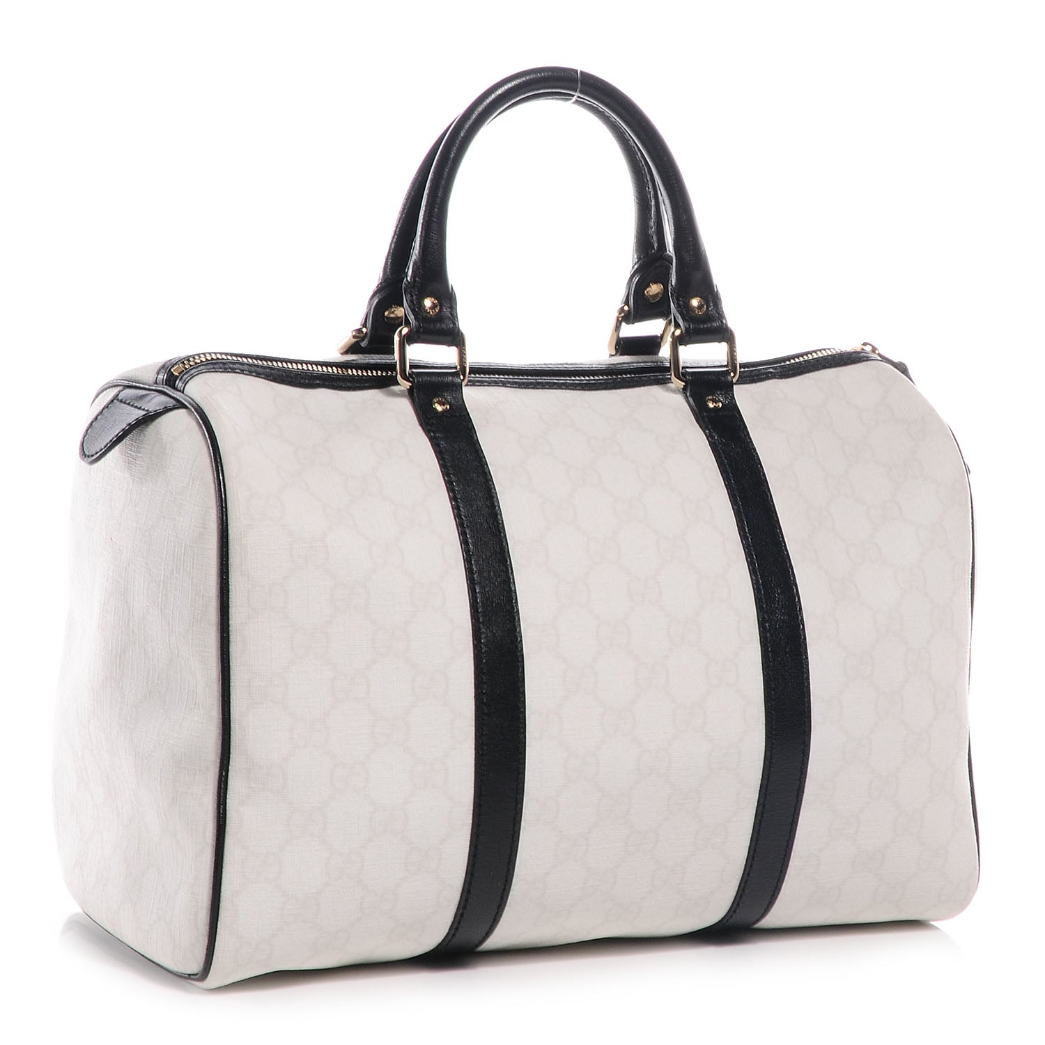 Gucci Monogram Medium Joy Boston Black Trim 3 of 7