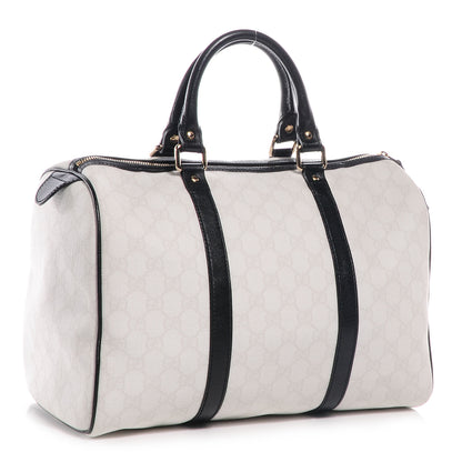 Gucci Monogram Medium Joy Boston Black Trim 3 of 7