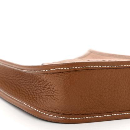 Hermes Taurillon Clemence Evelyne TPM Gold 9 of 10
