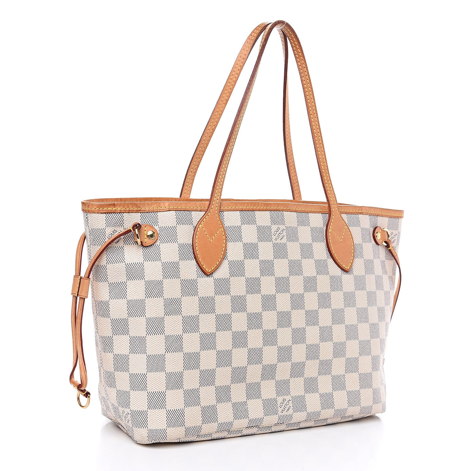 Louis Vuitton Damier Azur Neverfull PM 2 of 15