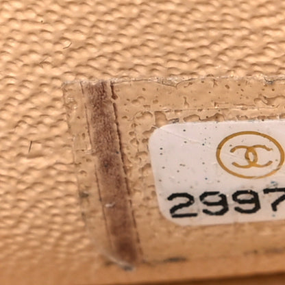 Chanel Caviar Quilted Jumbo Double Flap Beige Clair 6 of 13