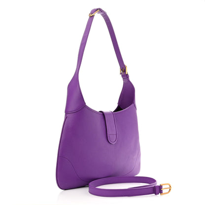Gucci Goatskin Medium Aphrodite Shoulder Bag Shine Purple 3 of 11
