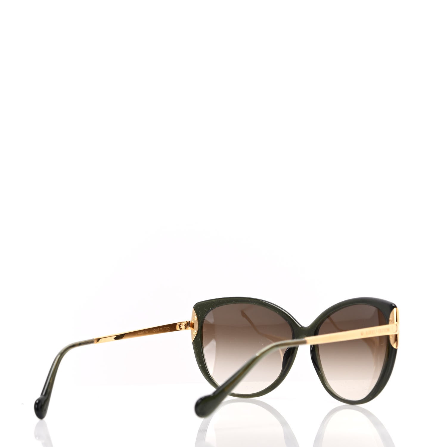 Louis Vuitton Garance Sunglasses Z0753W Green Glitter 4 of 8