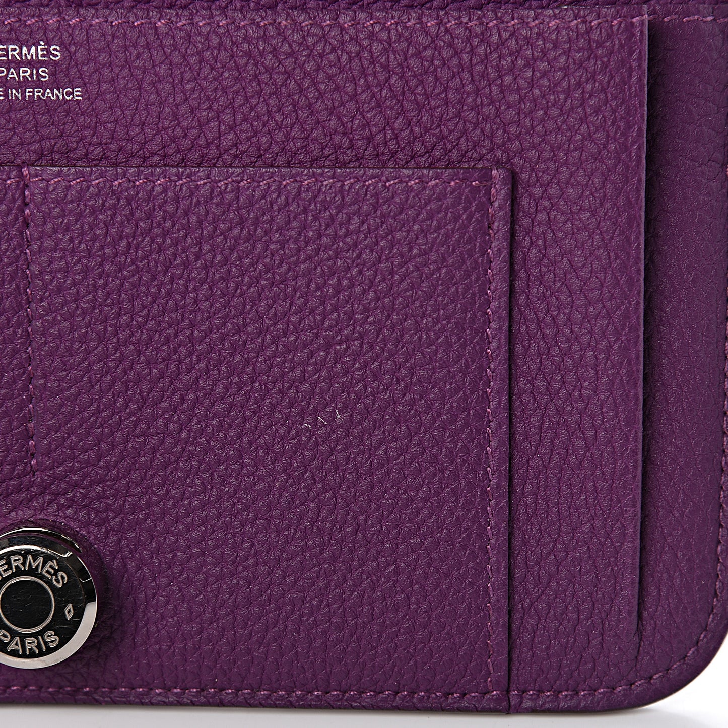 Togo Dogon Duo Wallet Ultraviolet