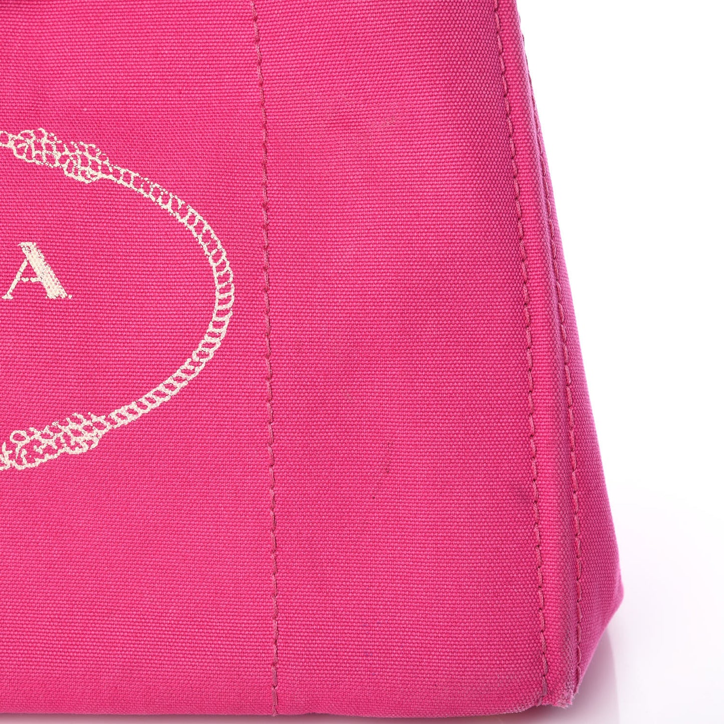 Canapa Logo Shopping Tote Fuxia
