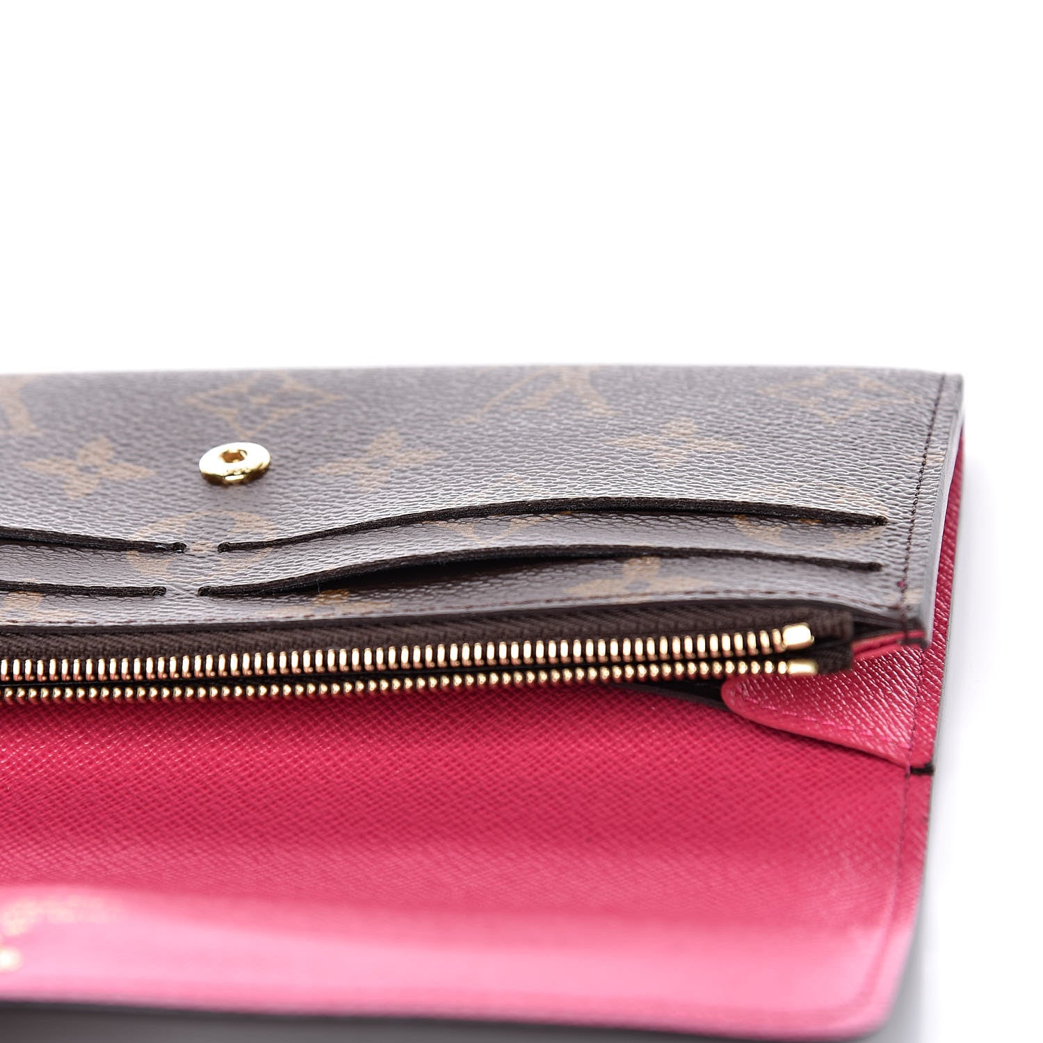 Louis Vuitton Monogram Emilie Wallet Hot Pink 10 of 11