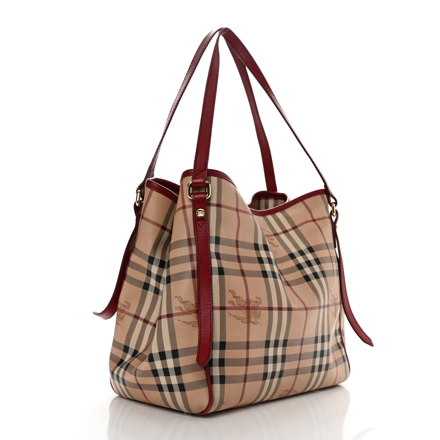 Haymarket Check Small Canterbury Tote Red