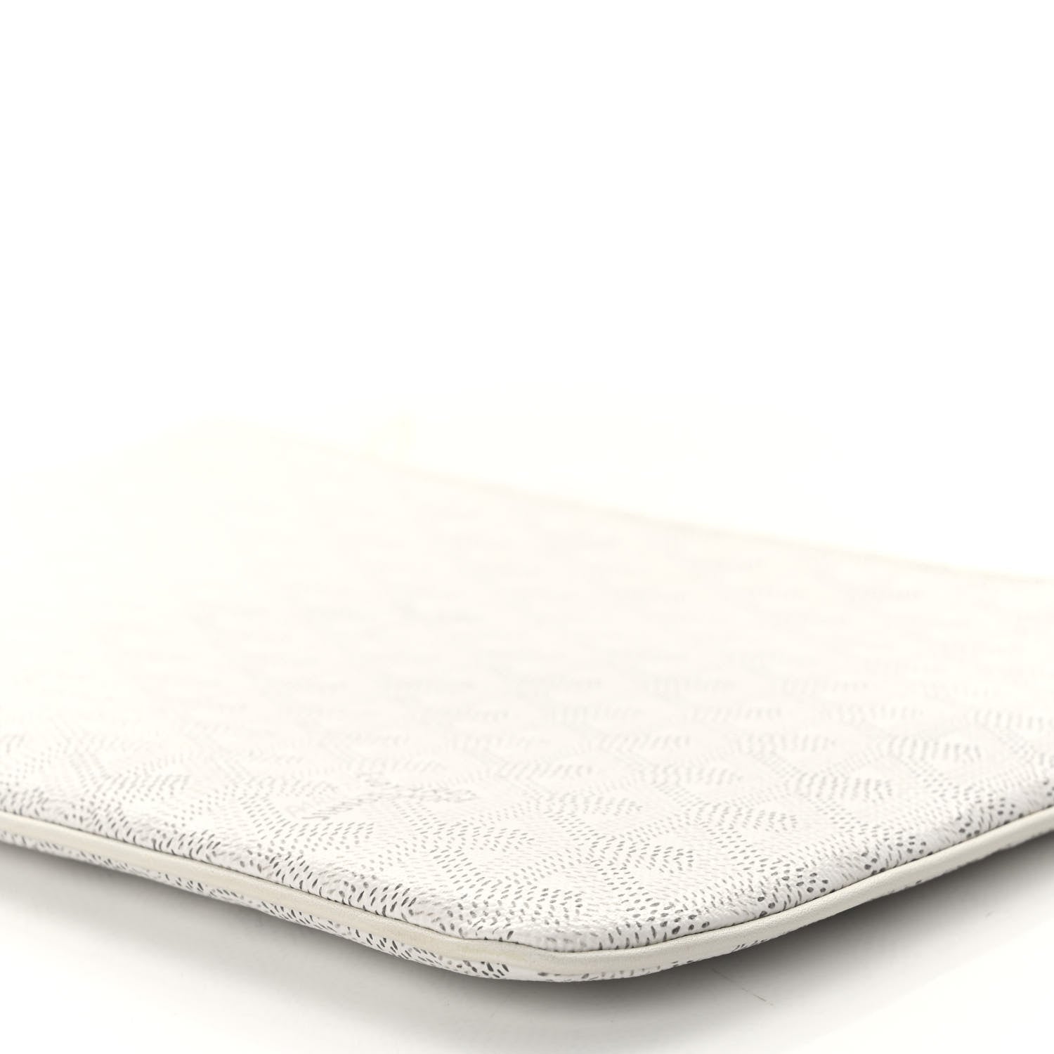 Goyard Goyardine Senat Pochette MM White 9 of 10