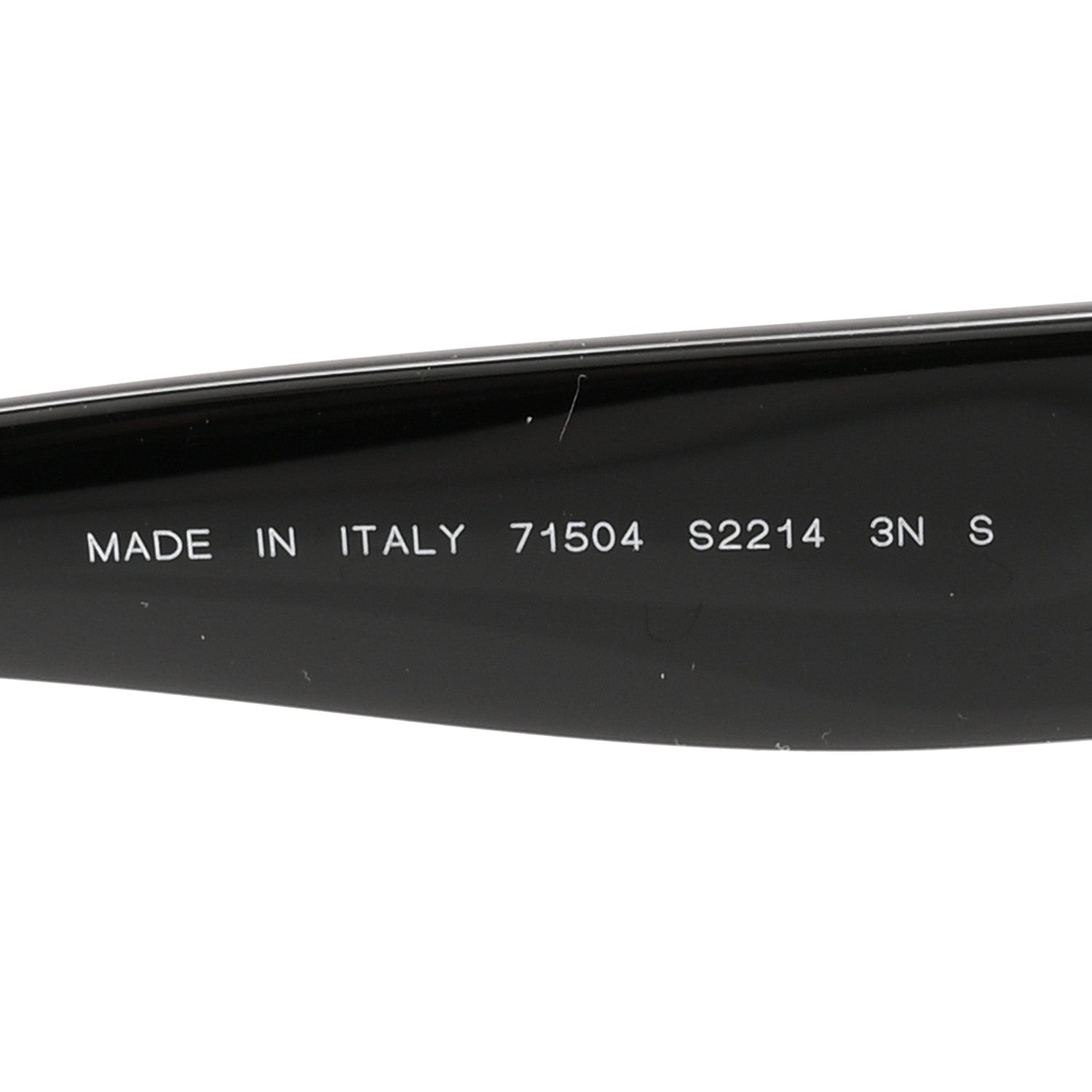 Chanel Acetate Shield Sunglasses 71504 Black 6 of 8