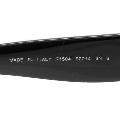 Chanel Acetate Shield Sunglasses 71504 Black 6 of 8