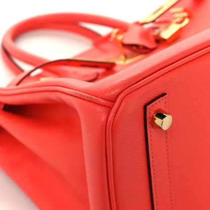 Hermes Epsom BIRKIN 30 Rose Jaipur 9 of 12