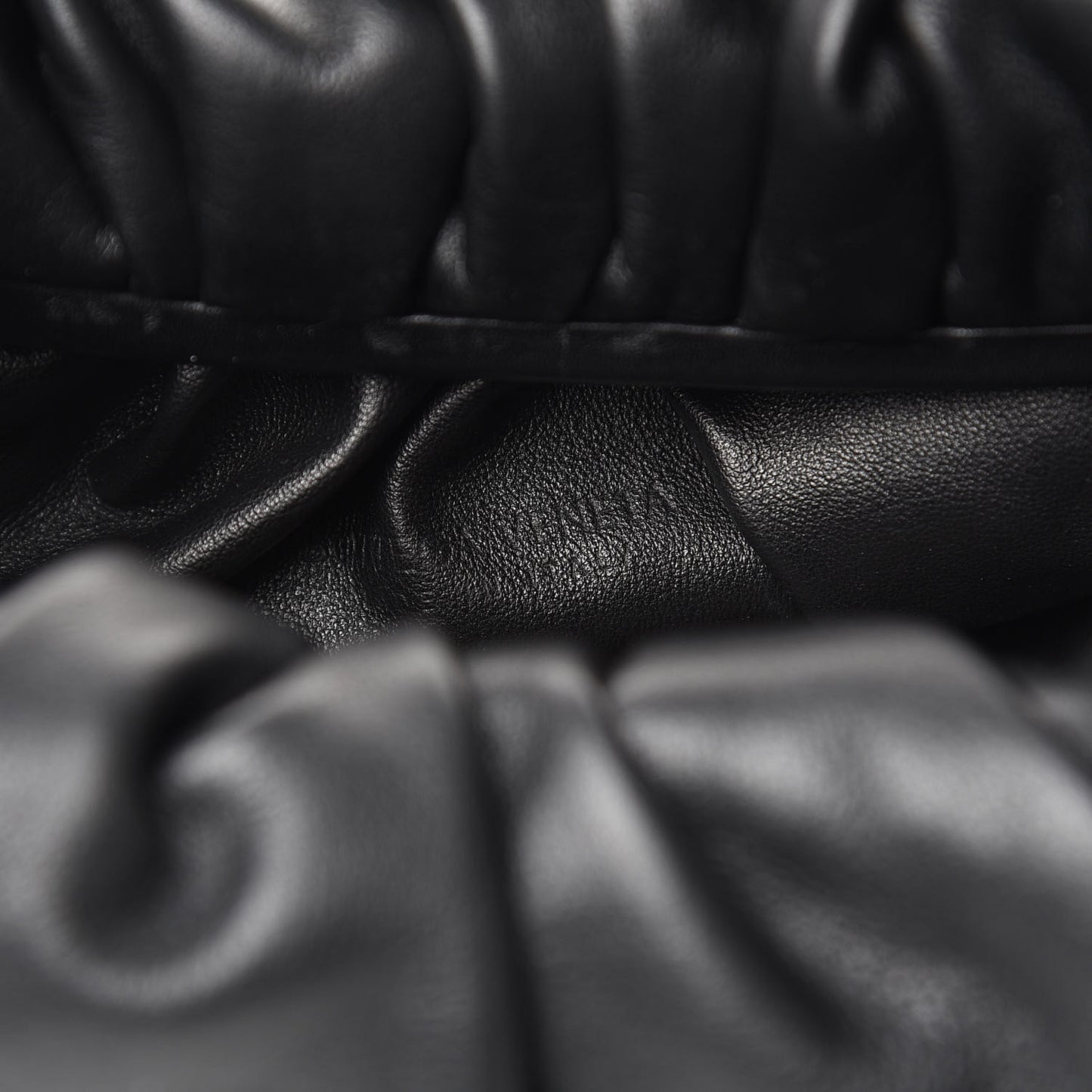 Smooth Butter Calfskin Small The Shoulder Pouch Black