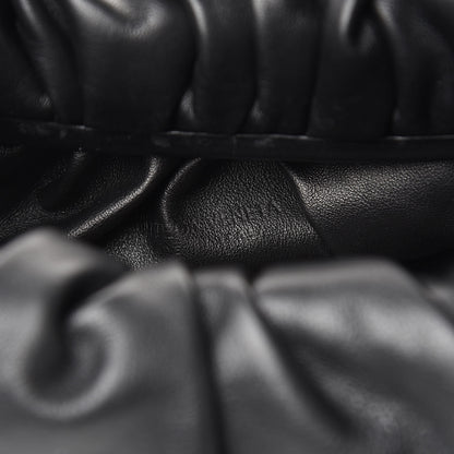 Bottega Veneta Smooth Butter Calfskin Small The Shoulder Pouch Black 8 of 10