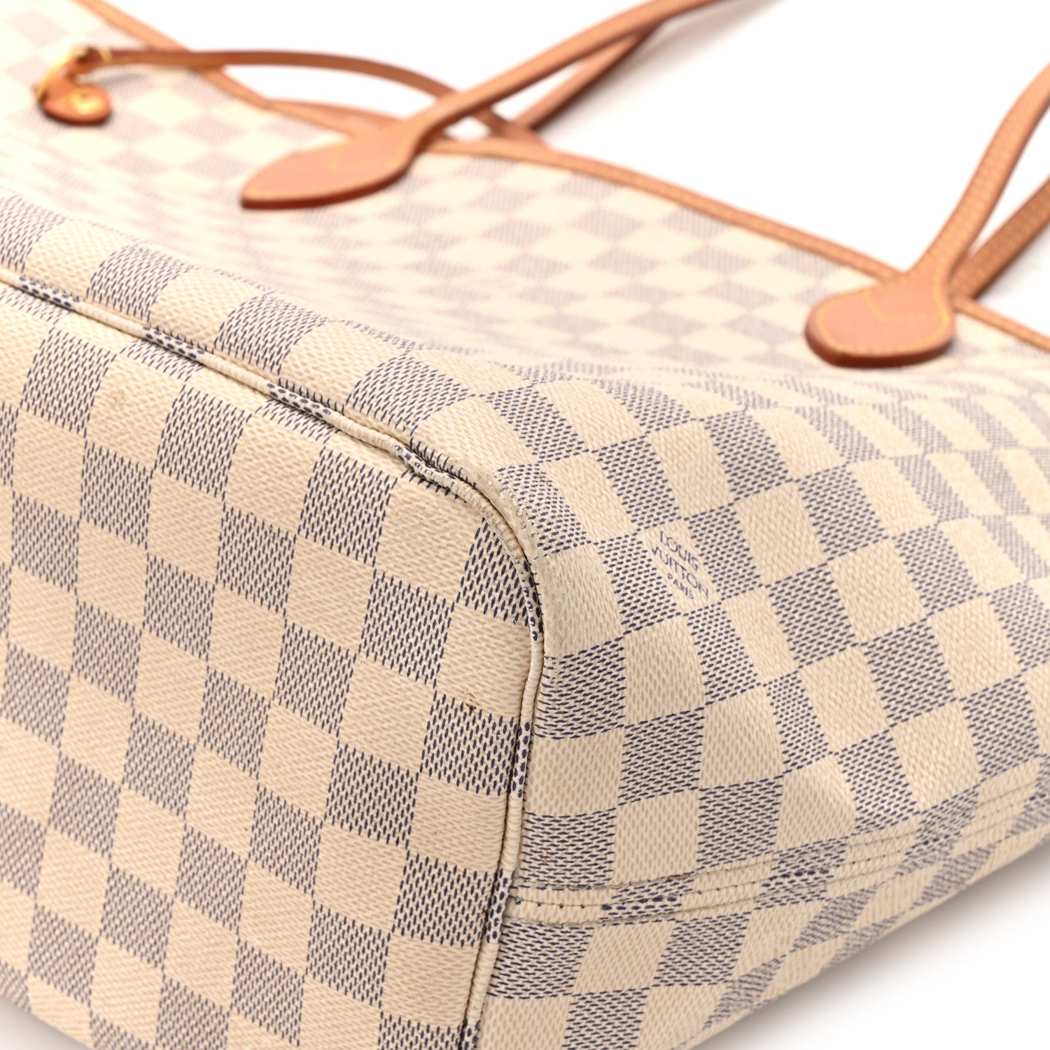 Louis Vuitton Damier Azur Neo Neverfull MM Rose Ballerine 11 of 17