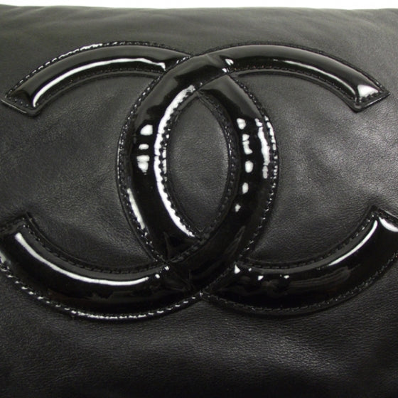 Leather Modern Chain Tote