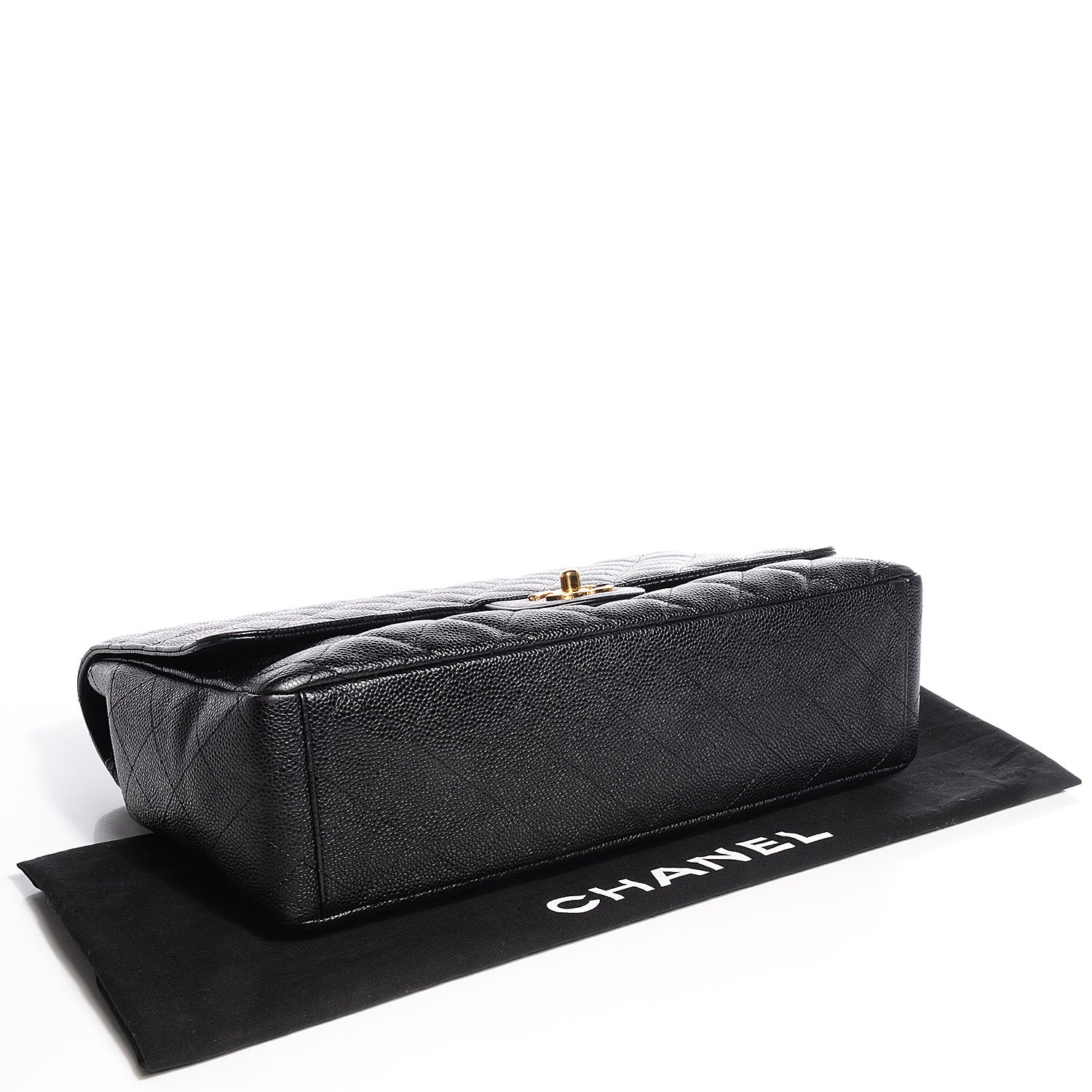 Chanel Caviar Maxi Single Flap Black 4 of 10