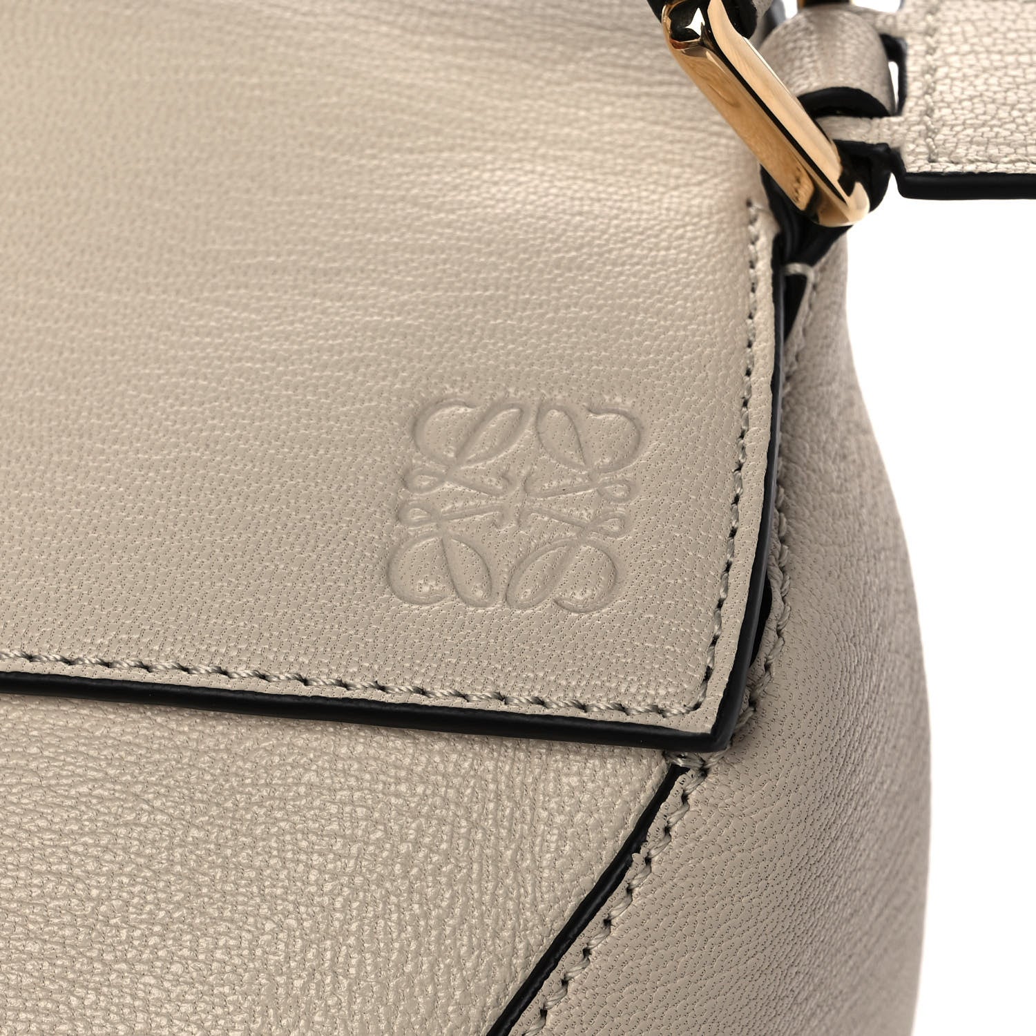 Loewe Goatskin Small Puzzle Edge Bag Angora 9 of 9