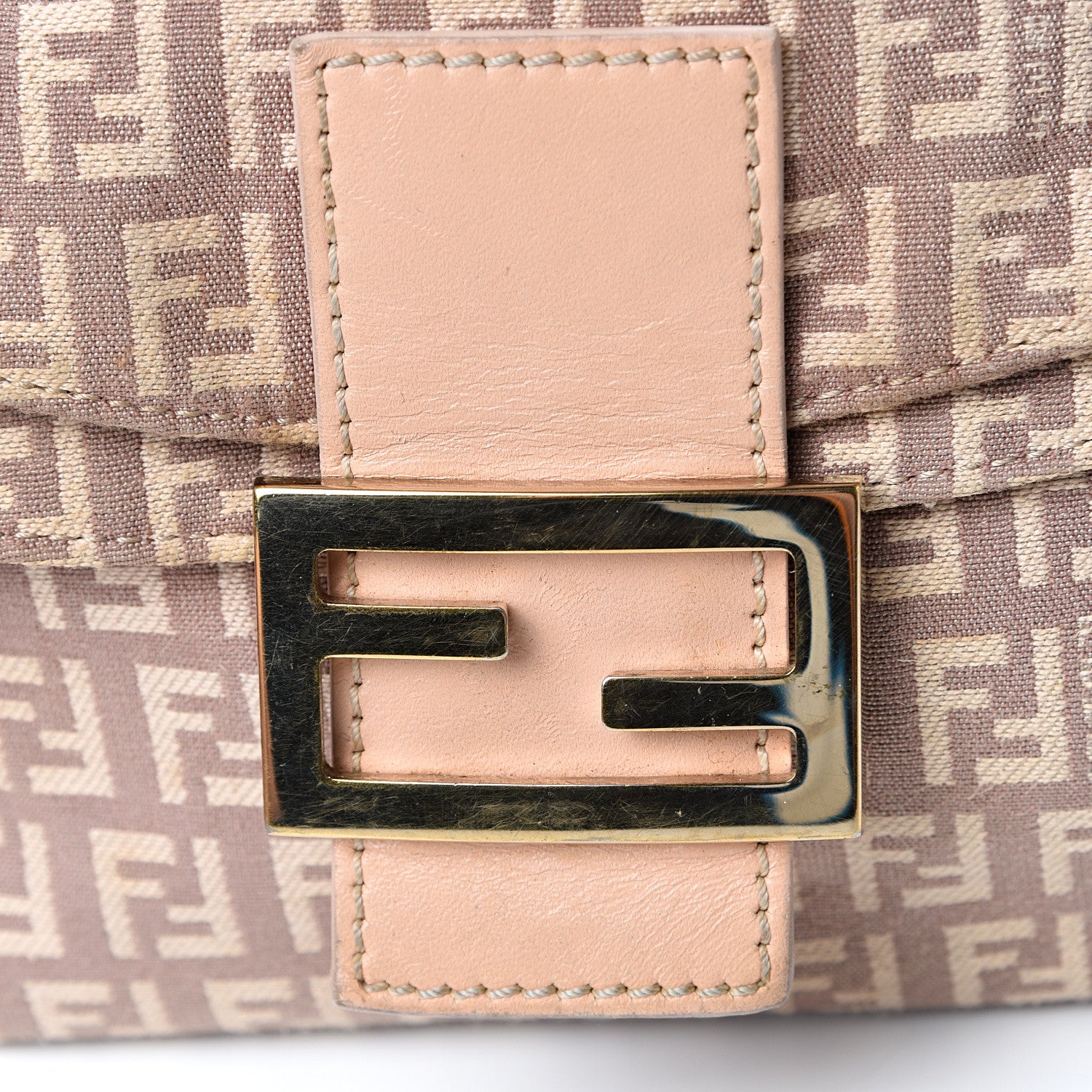 Fendi Zucchino Vitello Baguette Cipria Teint Cipria 11 of 15