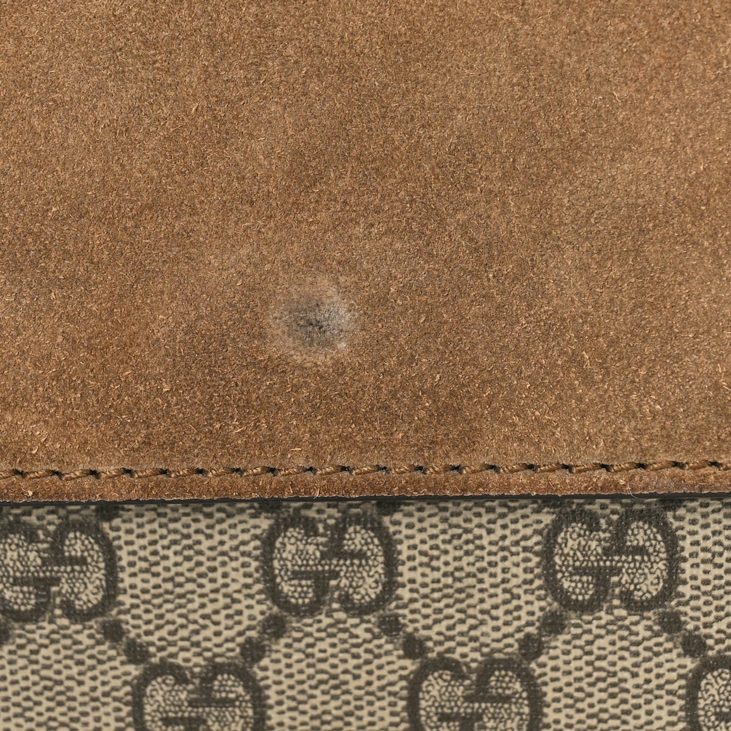 GG Supreme Monogram Mini Dionysus Shoulder Bag Taupe