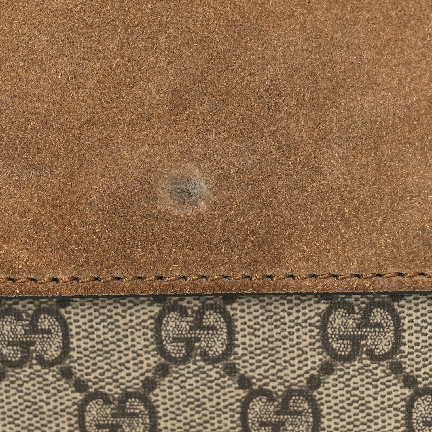 Gucci GG Supreme Monogram Mini Dionysus Shoulder Bag Taupe 11 of 12