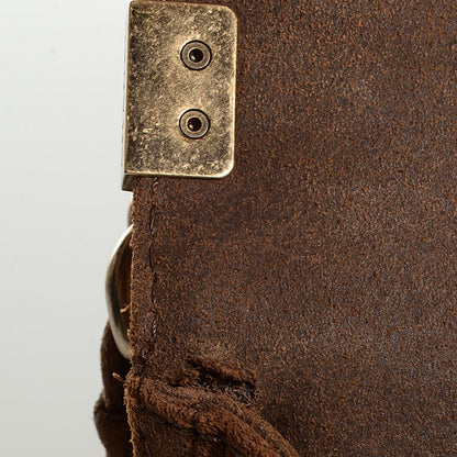 Chanel Aged Calfskin Quilted Large Boy Flap Light Brown 11 of 11