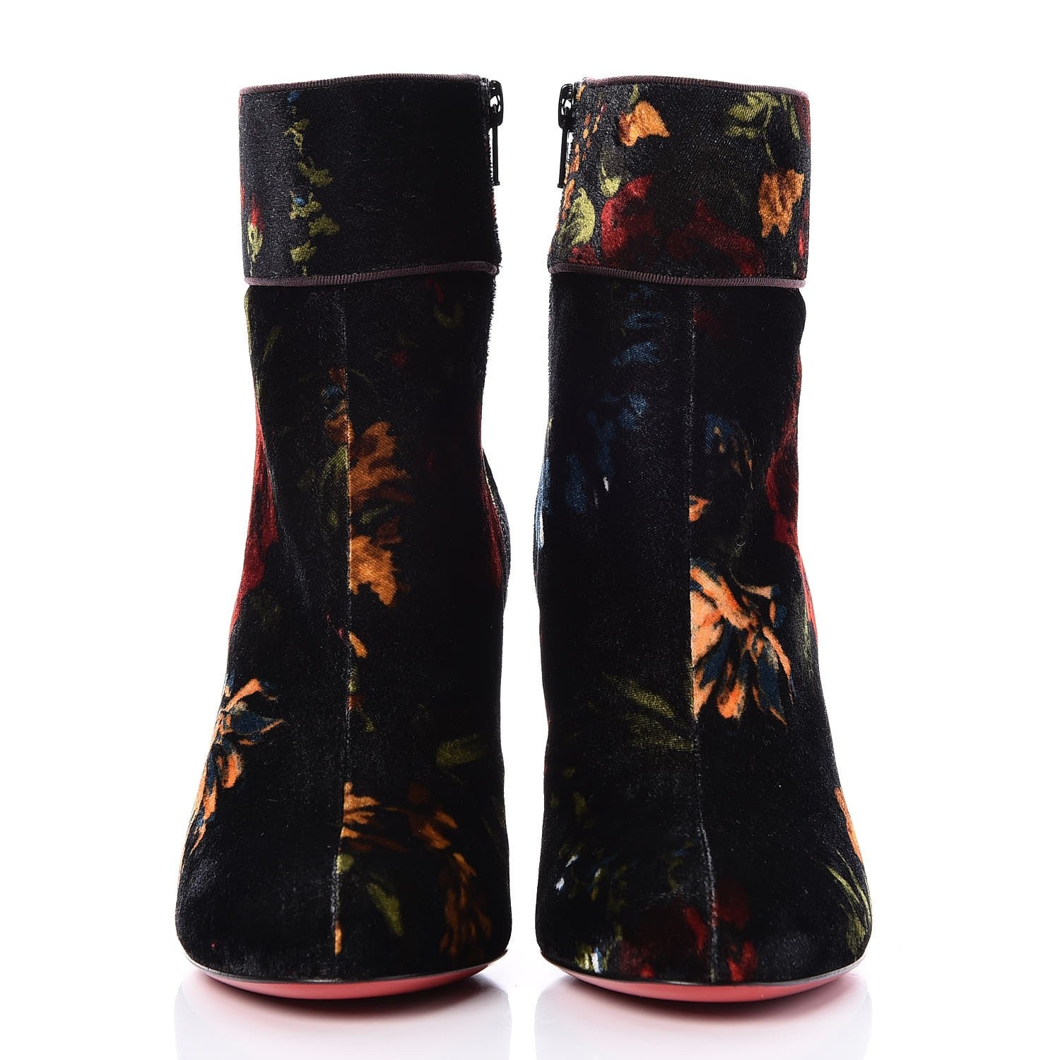 Christian Louboutin Veau Velours Moulamax 85 Booties 39 Black 2 of 8