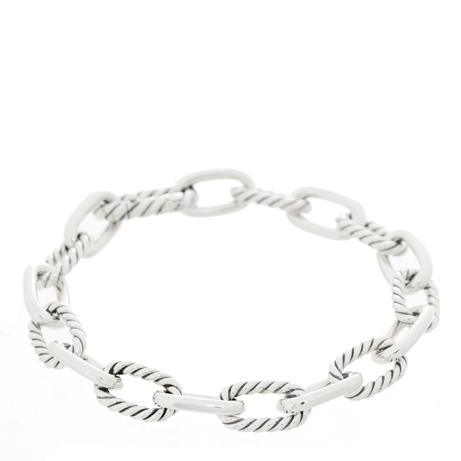 David Yurman Sterling Silver 8.5 Madison Chain Bracelet 1 of 3