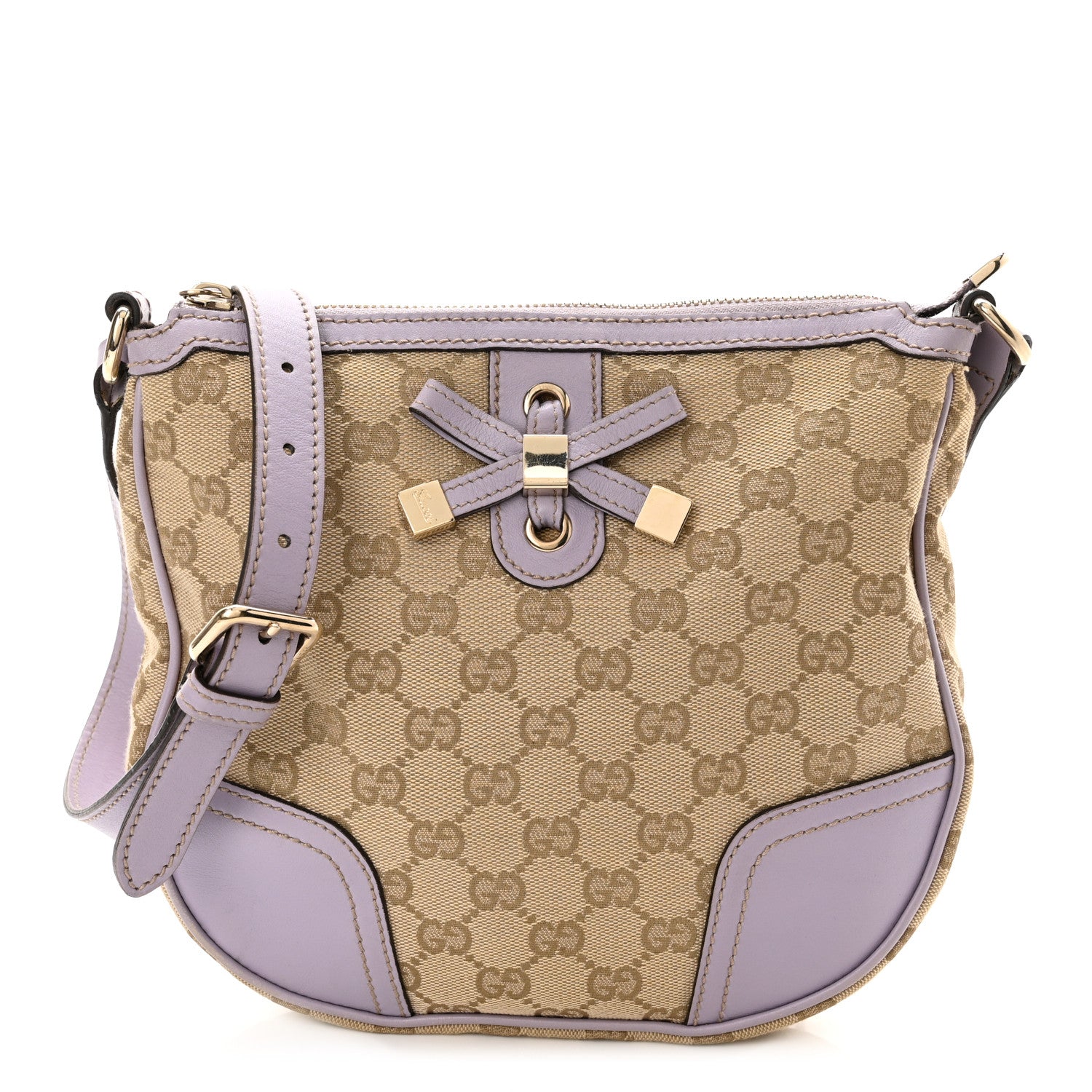 Gucci Monogram Small Princy Shoulder Bag Purple 1 of 10