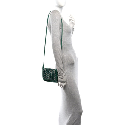 Goyard Goyardine Plumet Wallet Clutch Green 2 of 9