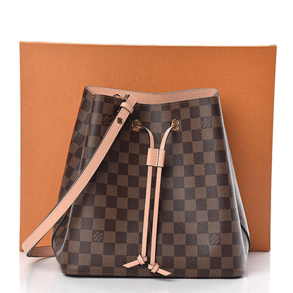 Louis Vuitton Damier Ebene Neonoe MM Venus Pink 10 of 10