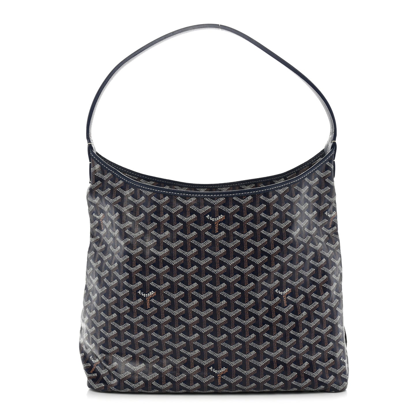 Goyardine Boheme Hobo Navy Blue