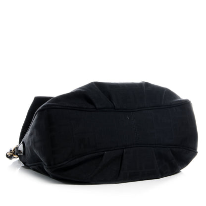 Fendi Zucca Enamel Mia Shoulder Flap Black 4 of 9