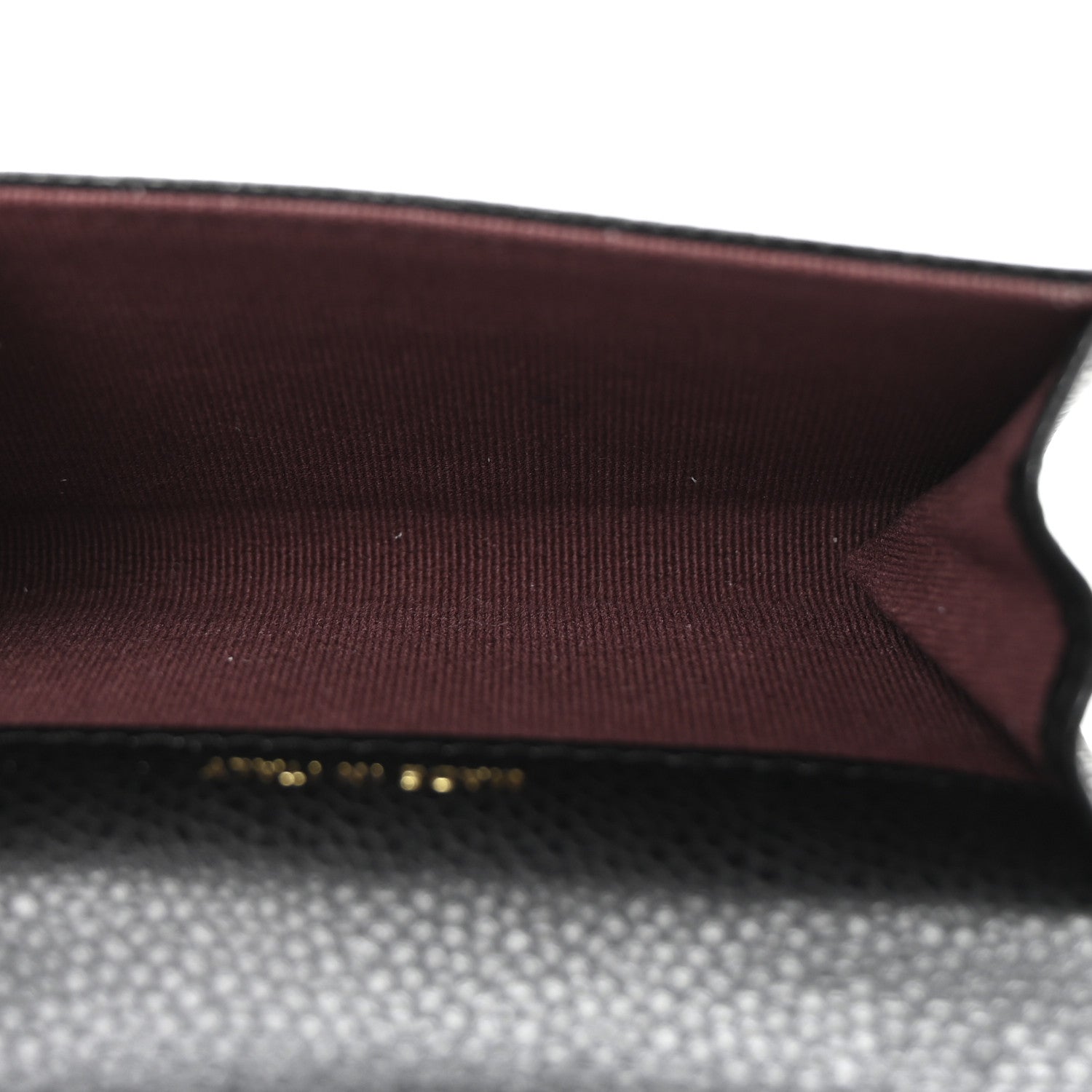 Chanel Caviar Quilted Flap Card Holder Wallet Black 5 of 9