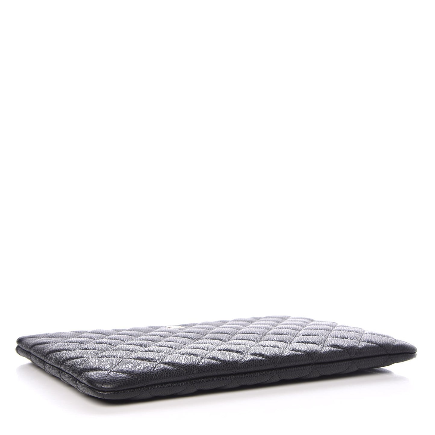 Caviar Quilted Medium Cosmetic Case Black