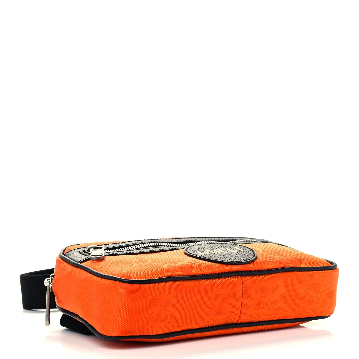 Econyl Nylon Monogram Off The Grid Belt Bag Carrot Orange Black